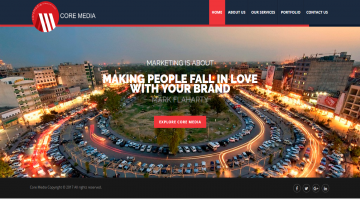 Advertisement business portal Coremedia 